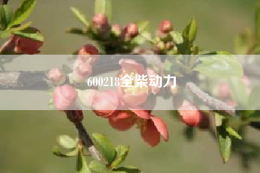 600218全柴动力-氢能源板块股票有哪些?